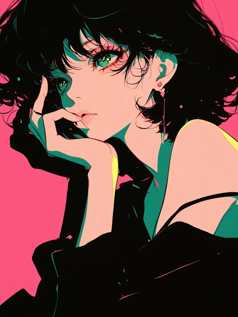 Anime Style,Girl,Style Boost,LoRA,FLUX.1