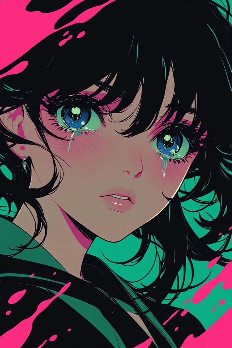 Anime Style,Girl,Style Boost,LoRA,FLUX.1