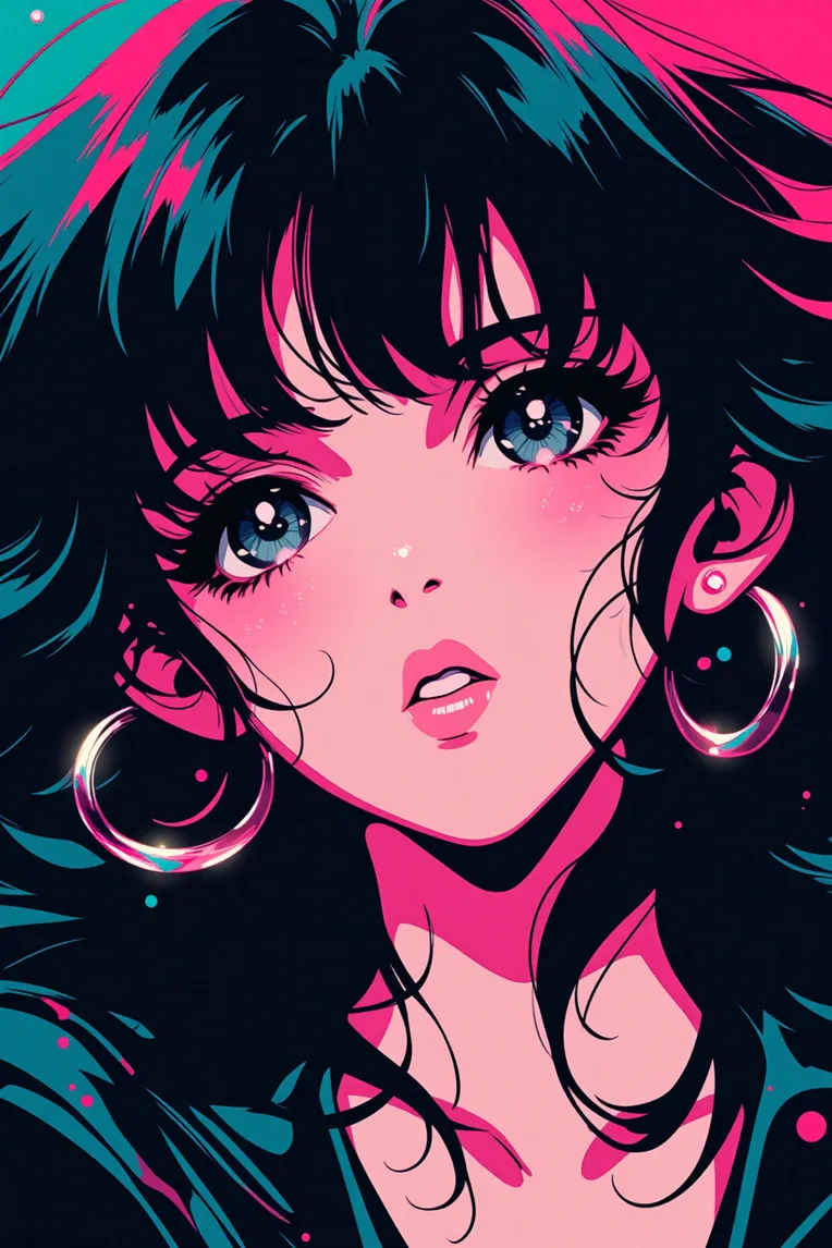 Anime Style,Girl,Style Boost,LoRA,FLUX.1