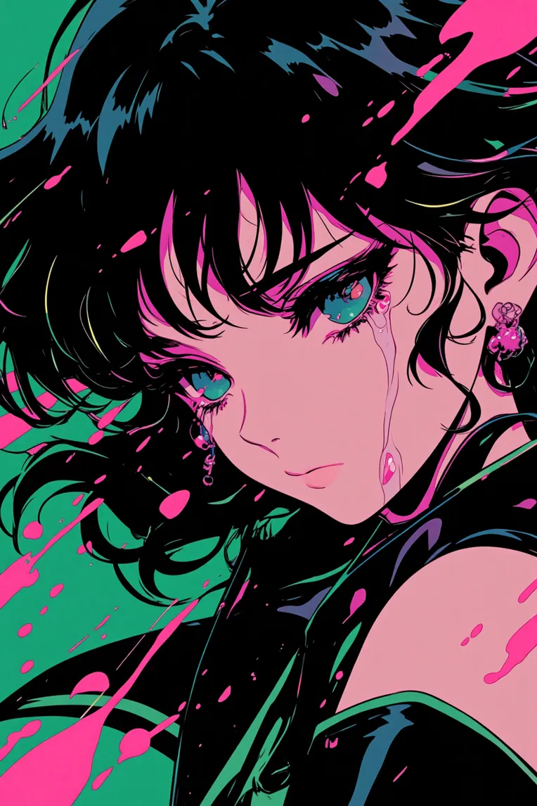 Anime Style,Girl,Style Boost,LoRA,FLUX.1