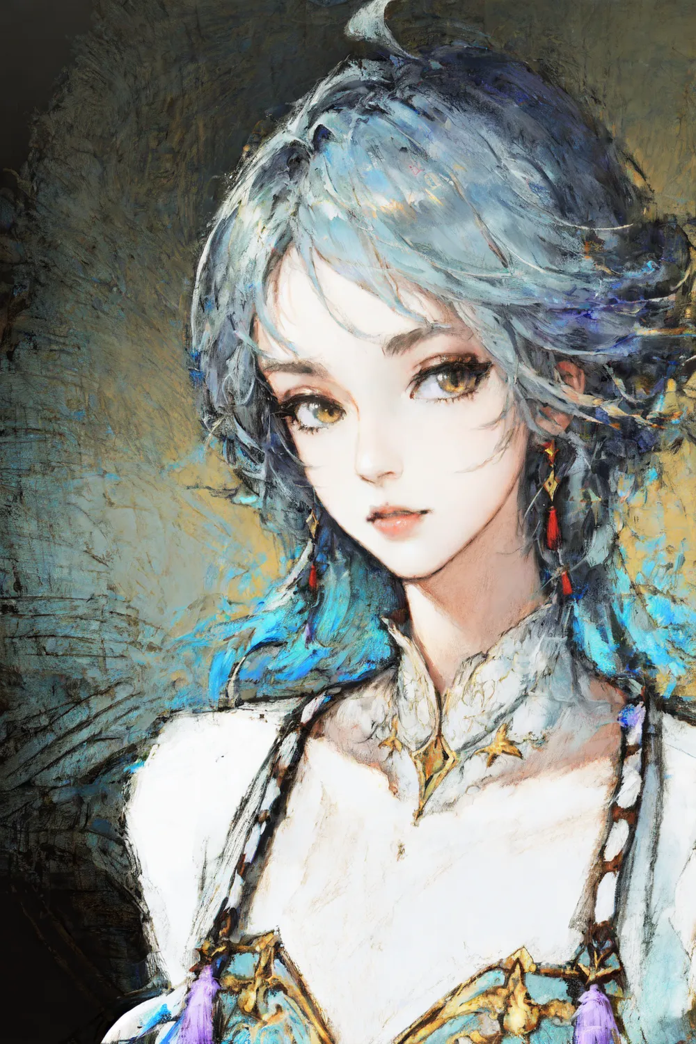 八方旅人改 复古风立绘-LoRA-夢見真実-LiblibAI