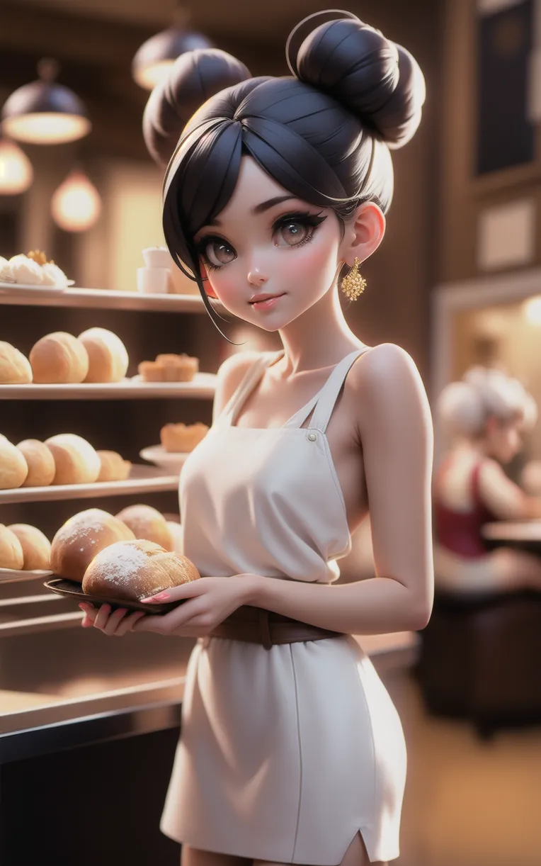 Cartoon style,Digital Painting Media,Girl,Checkpoint,SD 1.5