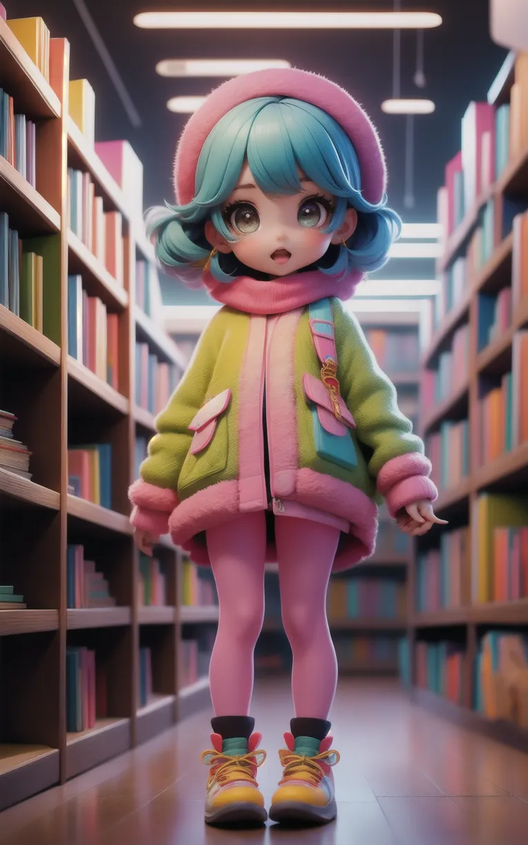 Cartoon style,Digital Painting Media,Girl,Checkpoint,SD 1.5