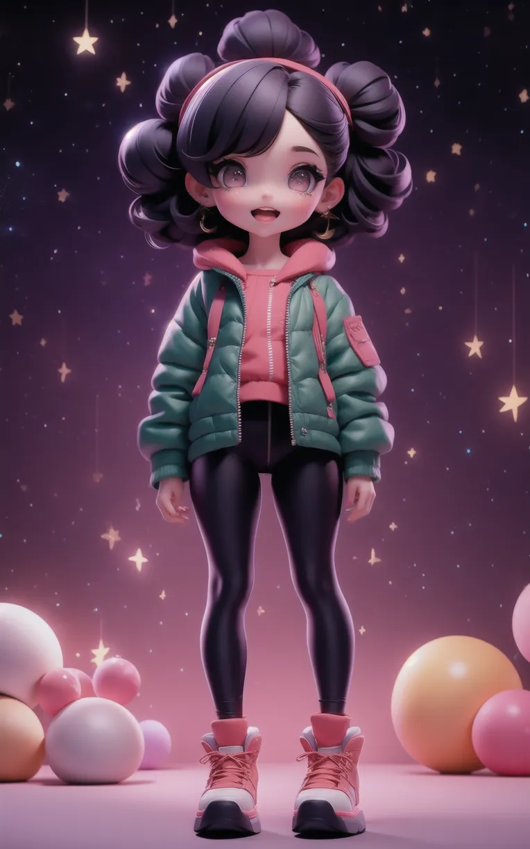 Cartoon style,Digital Painting Media,Girl,Checkpoint,SD 1.5