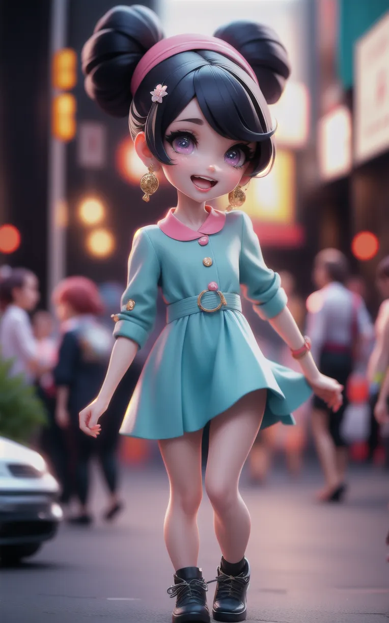 Cartoon style,Digital Painting Media,Girl,Checkpoint,SD 1.5