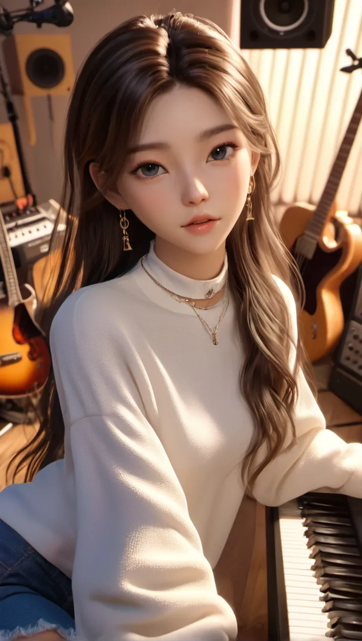 CGI style,Anime Style,Girl,LoRA,SDXL