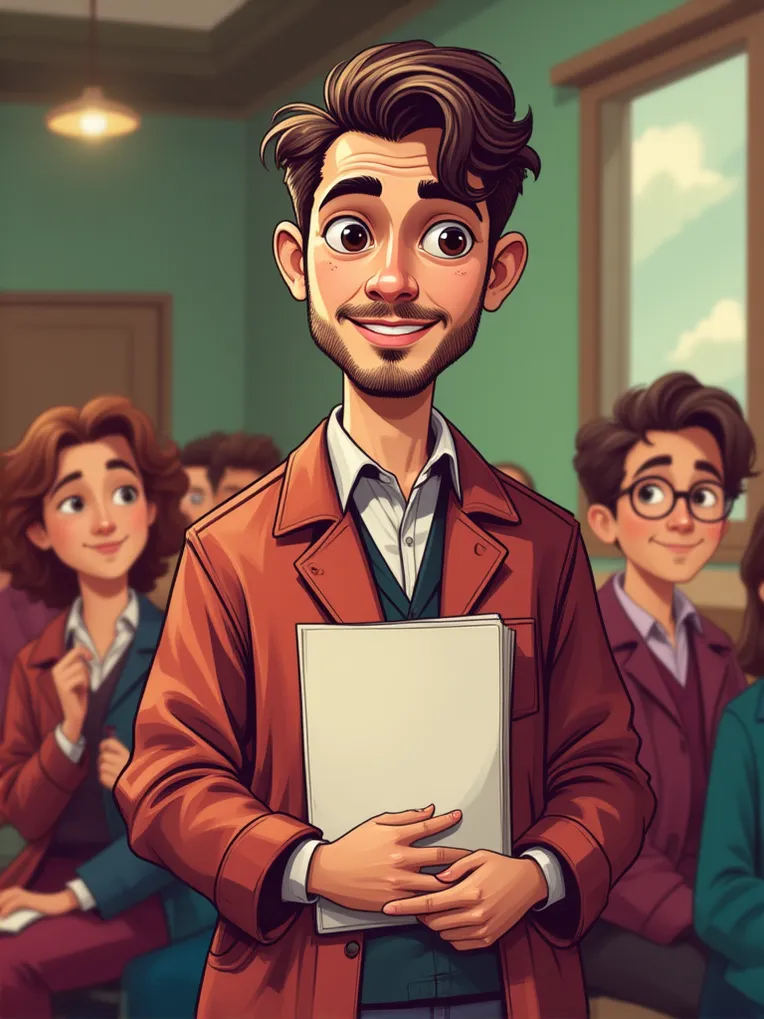 Flat Illustration,Boy,Physical/Facial feature,LoRA,FLUX.1