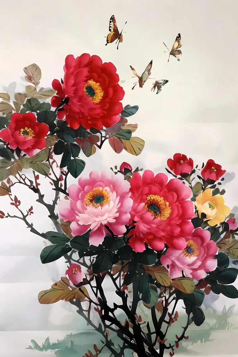 Chinese Style,Traditional Painting Media,Style Boost,LoRA,SD 1.5