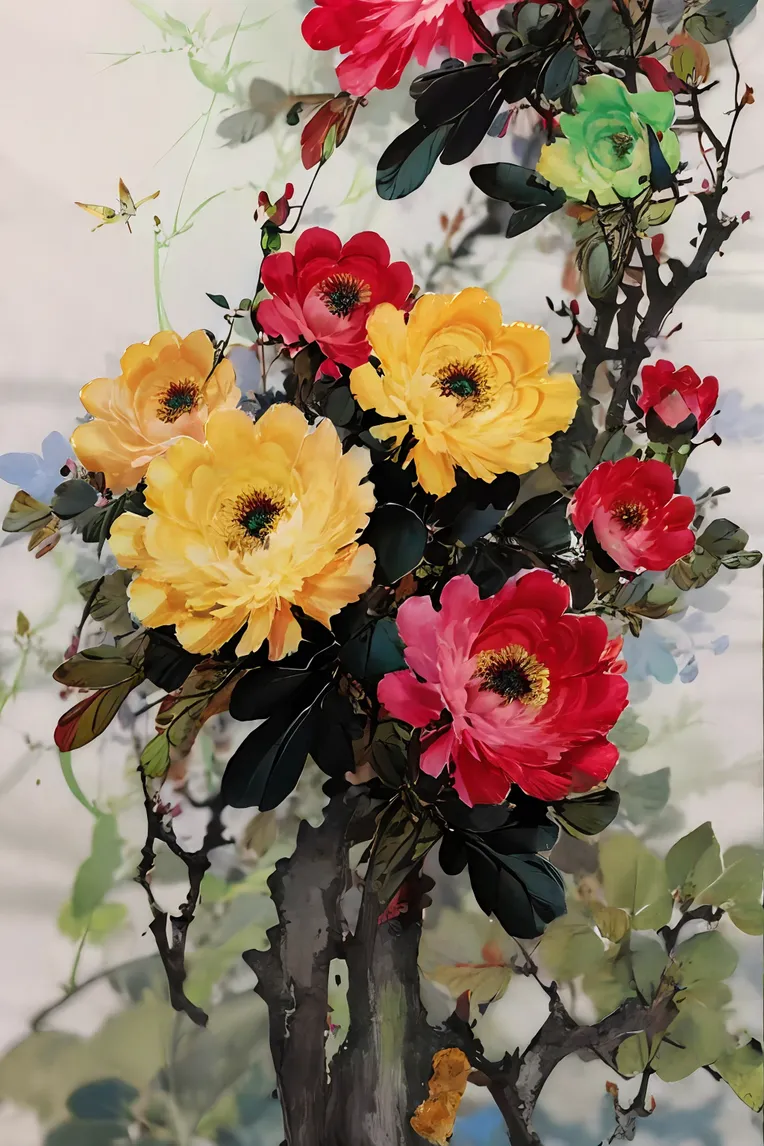 Chinese Style,Traditional Painting Media,Style Boost,LoRA,SD 1.5