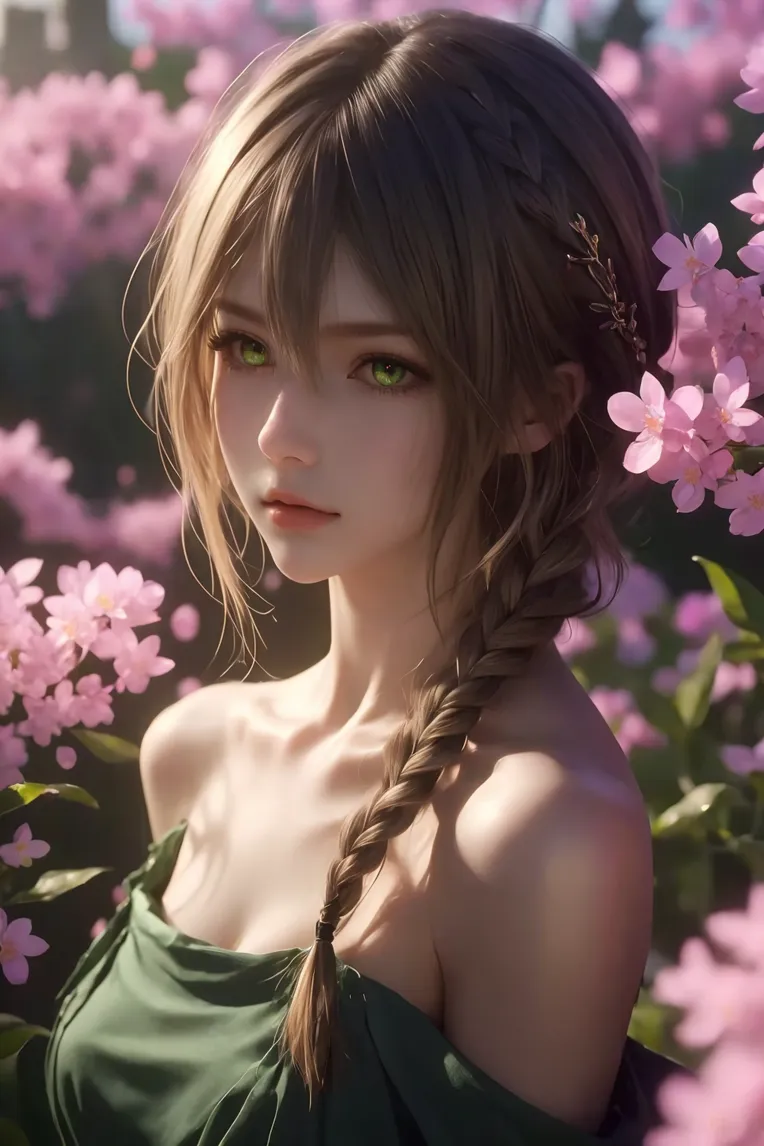 CGI style,Girl,Physical/Facial feature,LoRA,SD 1.5