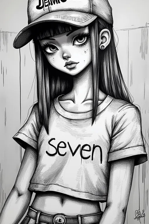 Illustration,Hand-Drawn,Girl,LoRA,FLUX.1