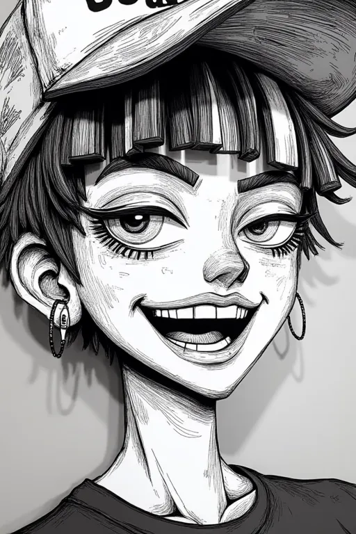 Illustration,Hand-Drawn,Girl,LoRA,FLUX.1