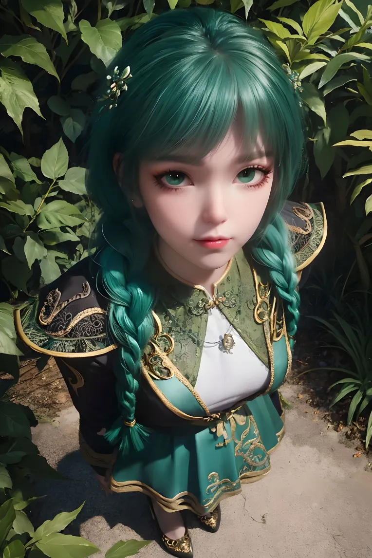 CGI style,Anime Character,Girl,LoRA,SD 1.5