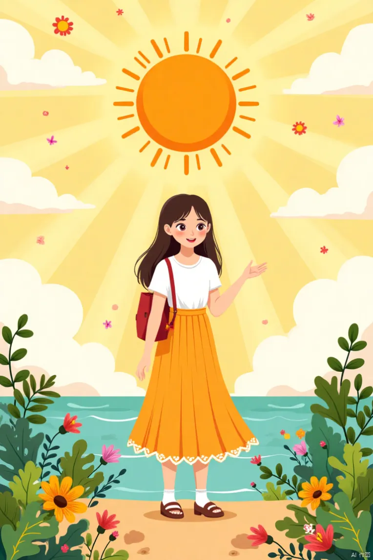 Kids' Illustration,Girl,Style Boost,LoRA,FLUX.1