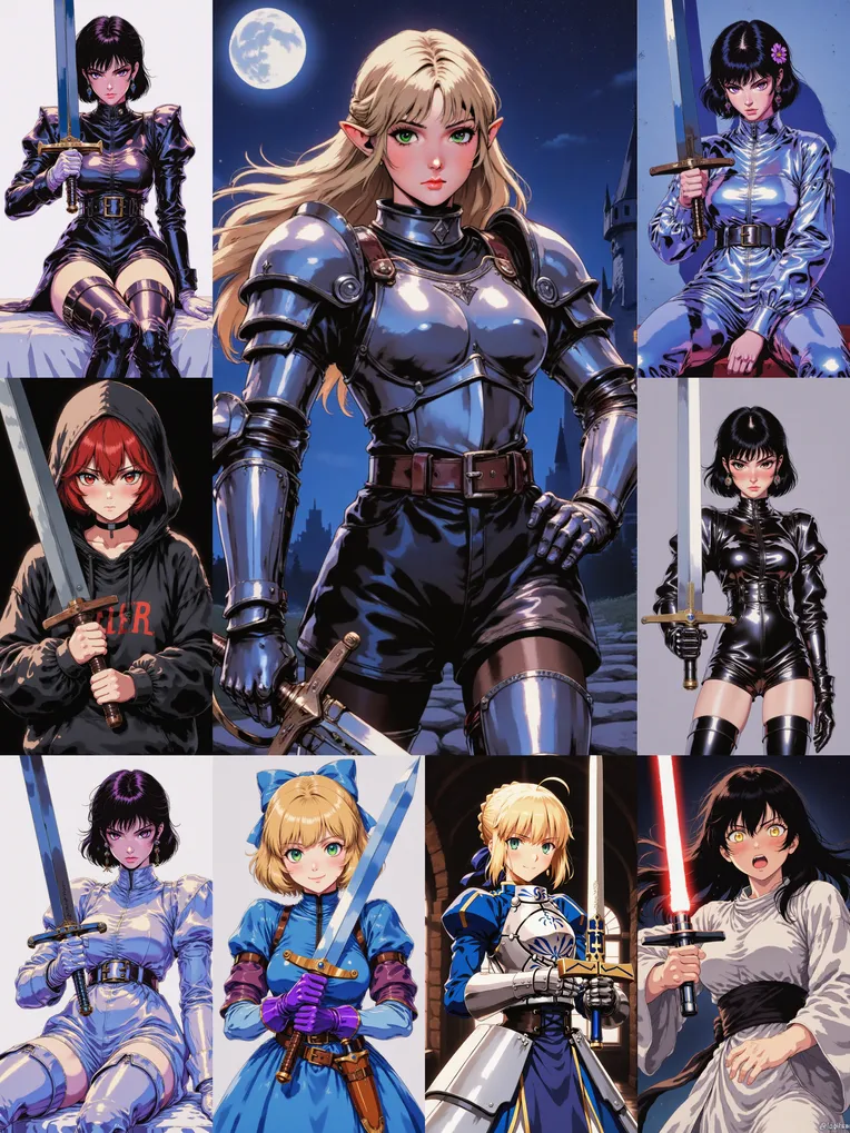 Anime Style,Girl,Object Enhance,LoRA,Illustrious