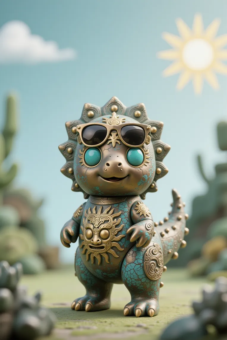 Cartoon style,Composition Control,Craft,LoRA,FLUX.1