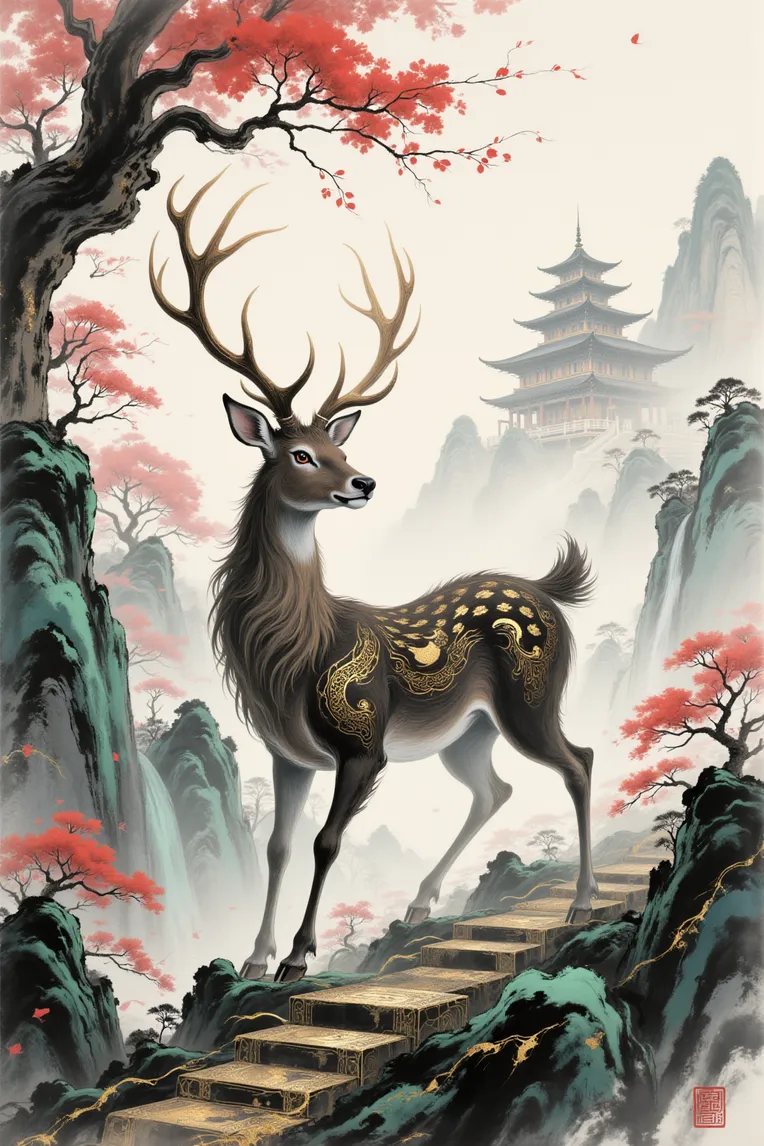 Illustration,Chinese Style,Style Boost,LoRA,FLUX.1