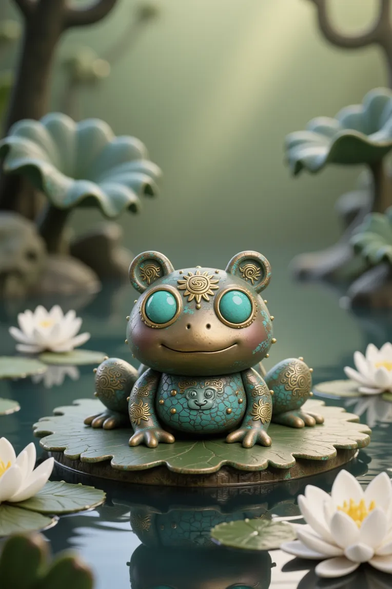 Cartoon style,Composition Control,Craft,LoRA,FLUX.1