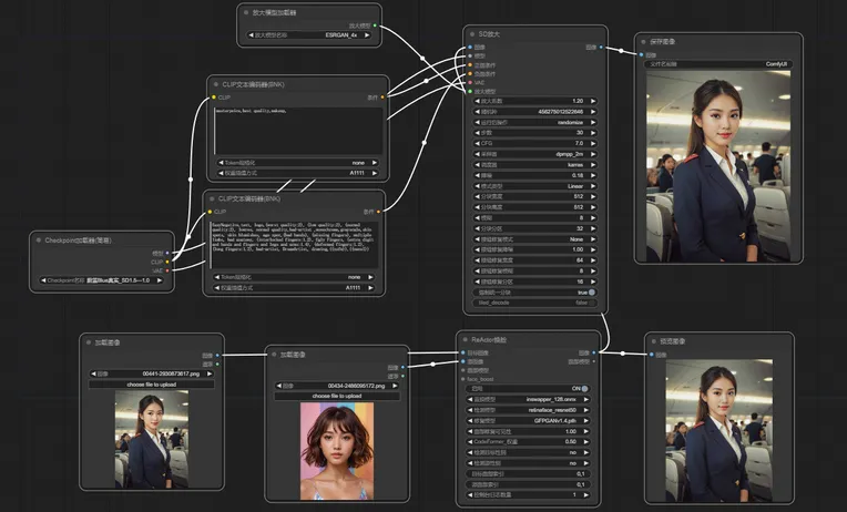 Realistic,Girl,Workflow,