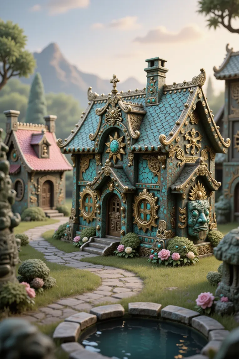 Cartoon style,Composition Control,Craft,LoRA,FLUX.1