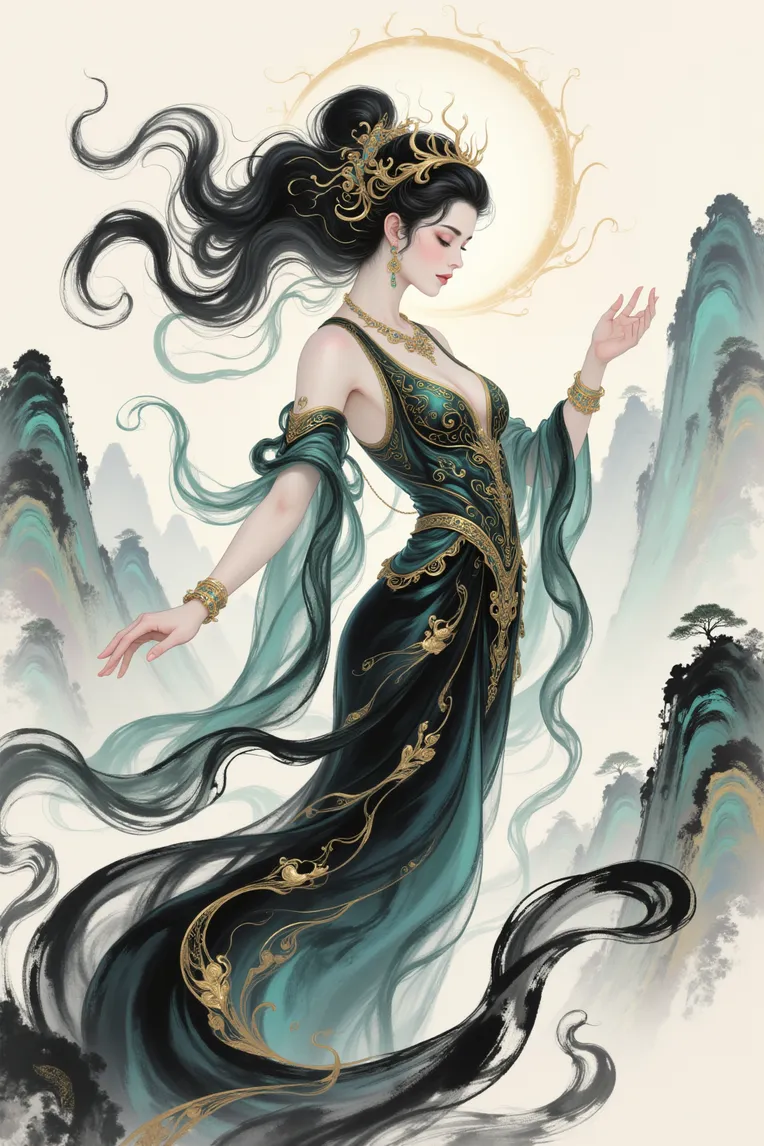 Illustration,Chinese Style,Style Boost,LoRA,FLUX.1