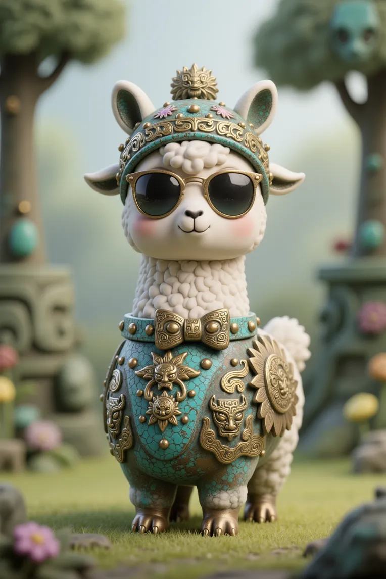 Cartoon style,Composition Control,Craft,LoRA,FLUX.1