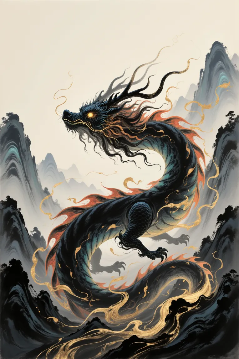 Illustration,Chinese Style,Style Boost,LoRA,FLUX.1