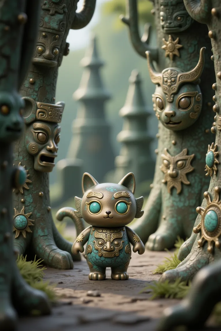 Cartoon style,Composition Control,Craft,LoRA,FLUX.1