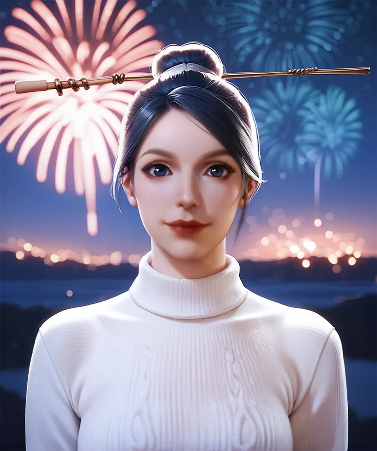 CGI style,Girl,Style Boost,LoRA,Pony