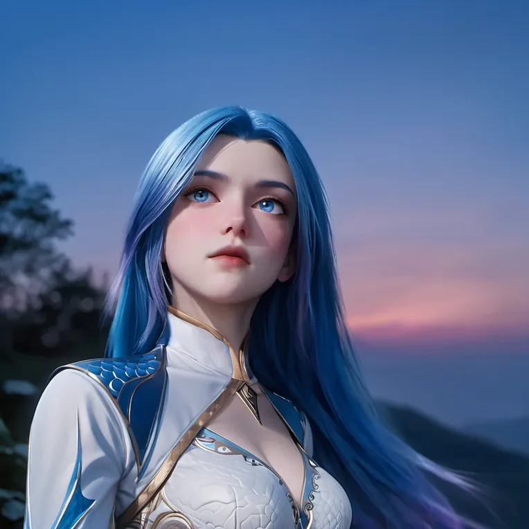 CGI style,Girl,Game Icon & Prop Design,LoRA,SDXL