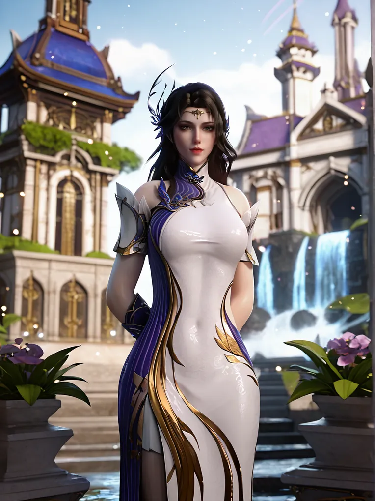 CGI style,Girl,Style Boost,LoRA,Pony