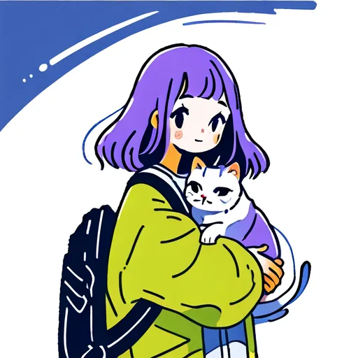 Hand-Drawn,Traditional Painting Media,Girl,LoRA,SD 1.5