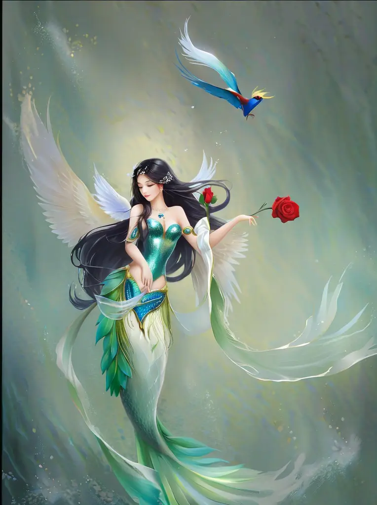 Flat Illustration,Girl,Object Enhance,Workflow,