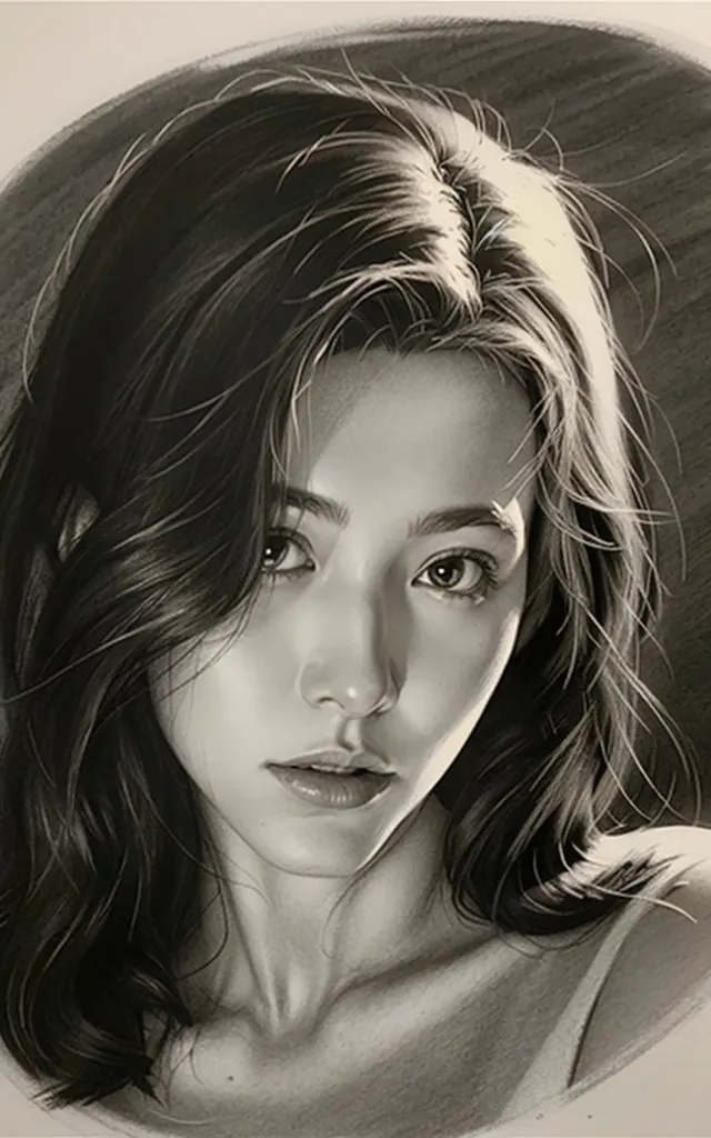 Hand-Drawn,Traditional Painting Media,Girl,LoRA,SD 1.5