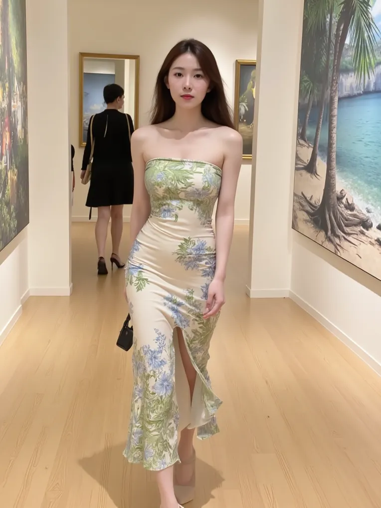 AI Traditional Chinese Style Bodice Open-Crotch Dress-LoRA-OpenArt