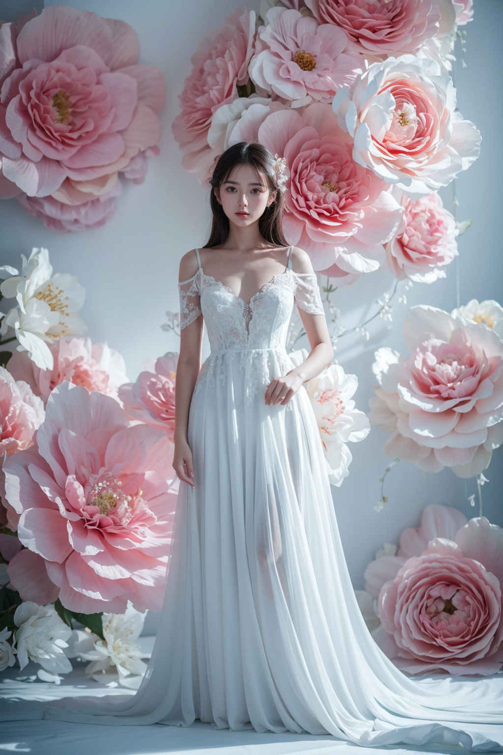 New Year under the Flower || A Bunch of Flowers || SD1.5 Flower Flower