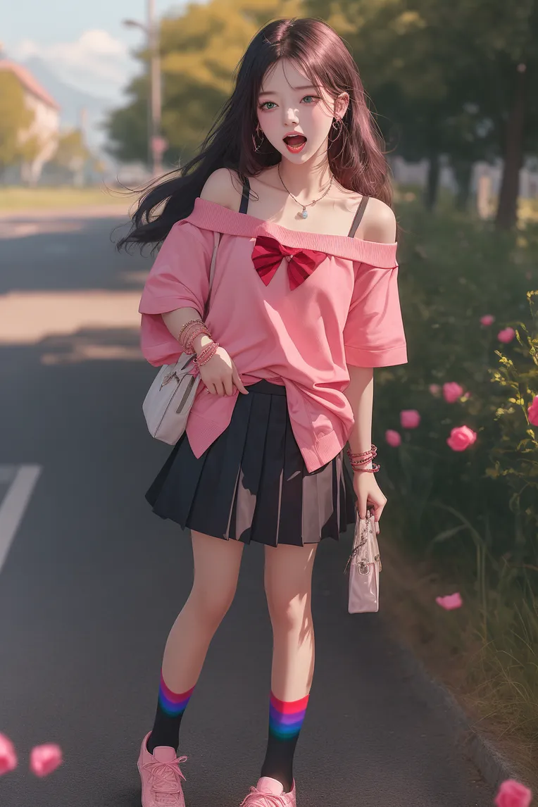 CGI style,Anime Style,Girl,LoRA,SD 1.5