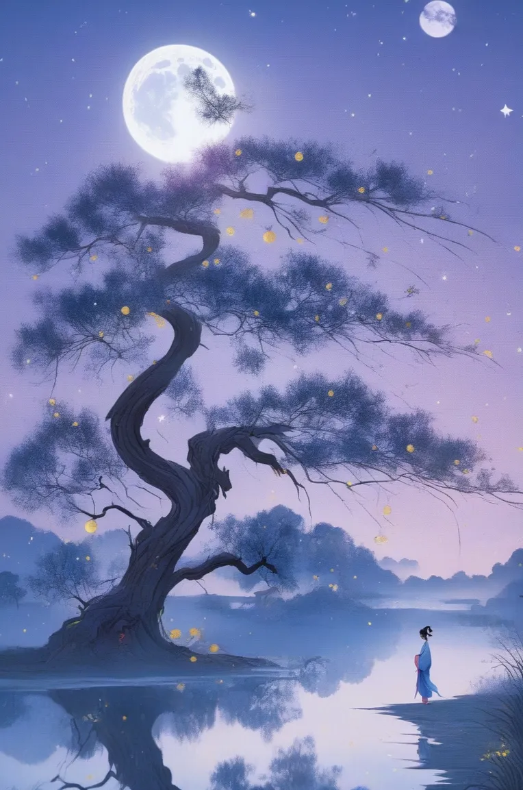 Chinese Style,Traditional Painting Media,Style Boost,LoRA,SDXL