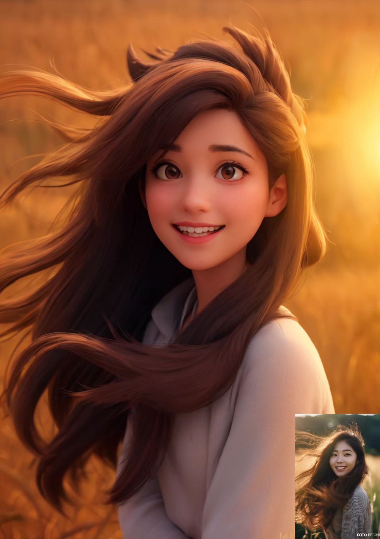 Pixar Avatar Pixar style