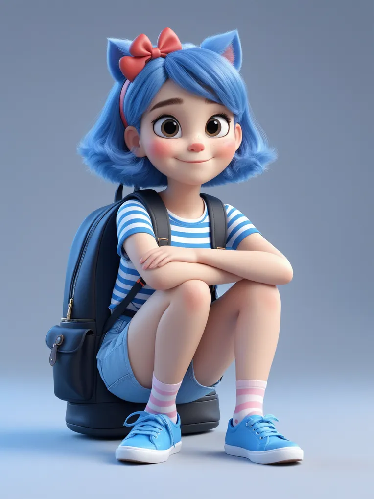 Cartoon style,Digital Painting Media,Girl,Checkpoint,SDXL