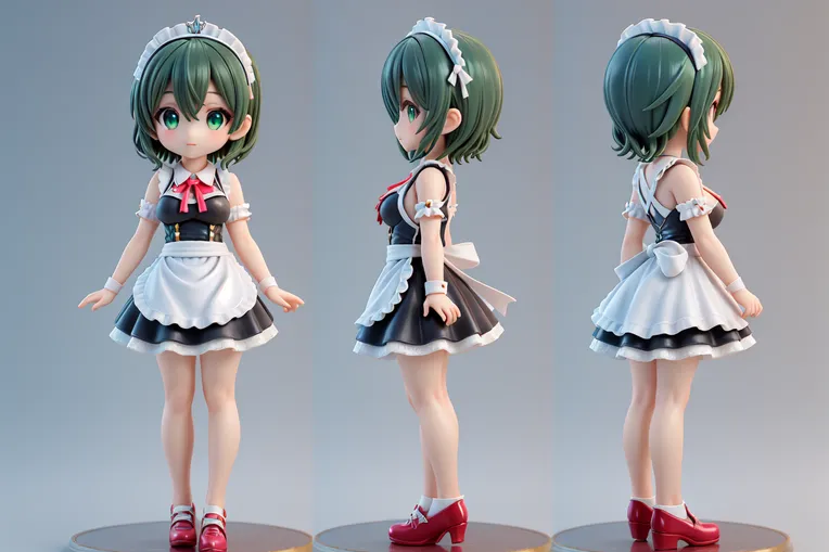 Cartoon style,Anime Character,Girl,LoRA,SD 1.5