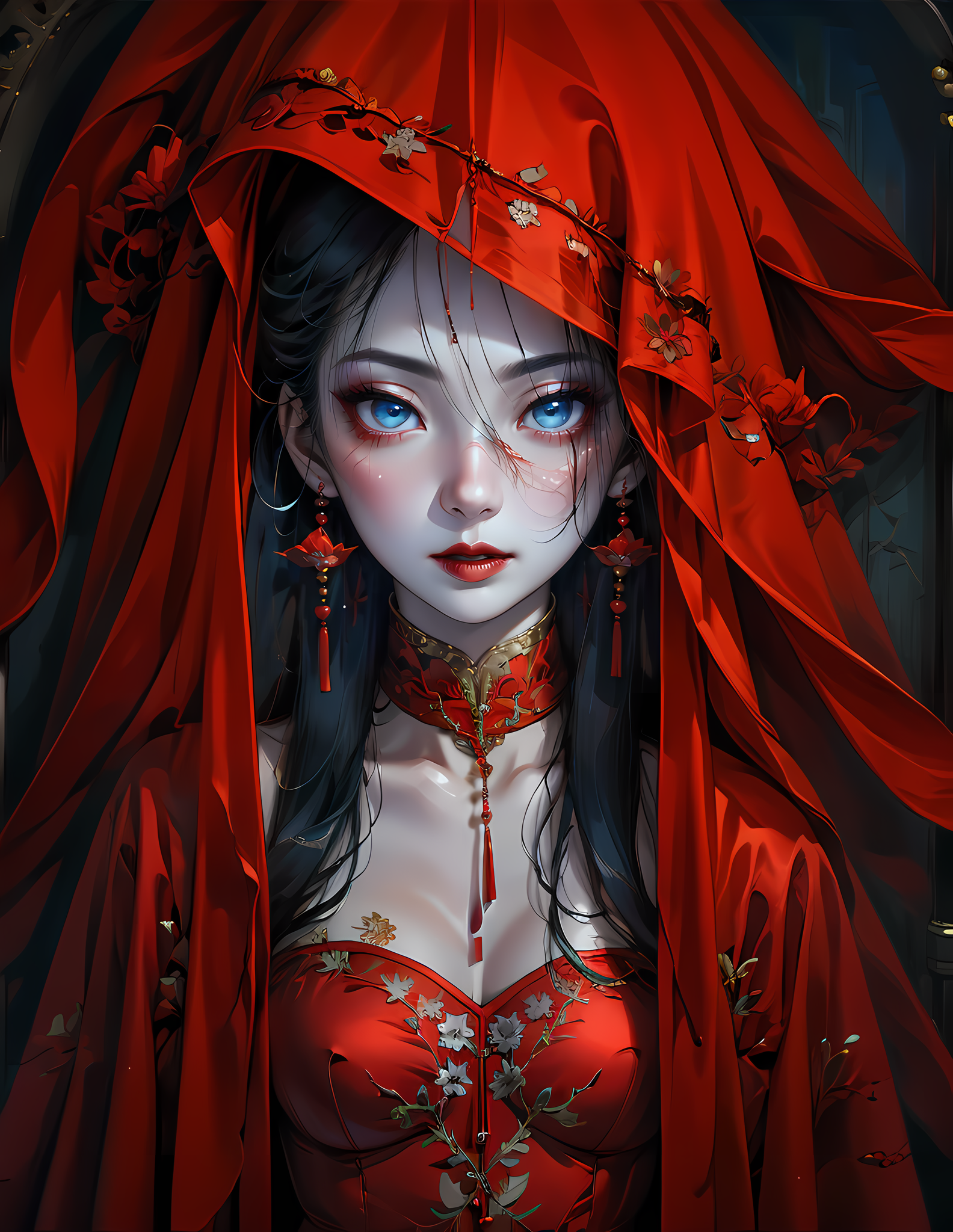 鬼之花嫁和风妖怪