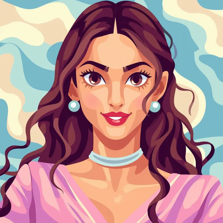 Hand-Drawn,Traditional Painting Media,Girl,LoRA,FLUX.1