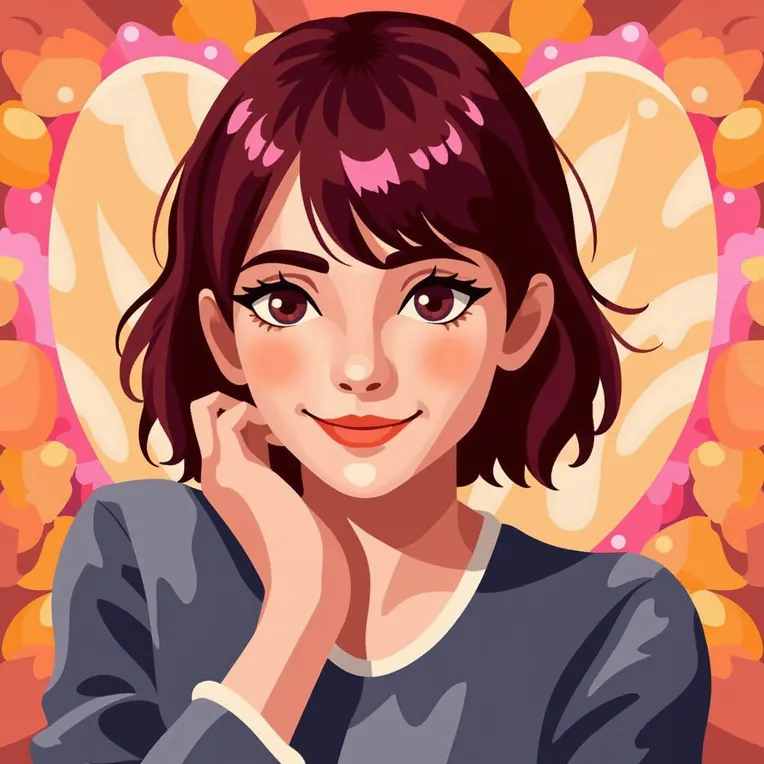 Hand-Drawn,Traditional Painting Media,Girl,LoRA,FLUX.1