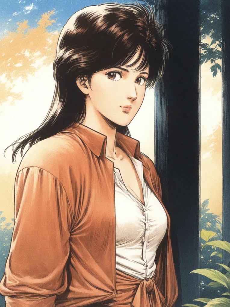 Traditional Painting Media,Girl,Style Boost,LoRA,SDXL