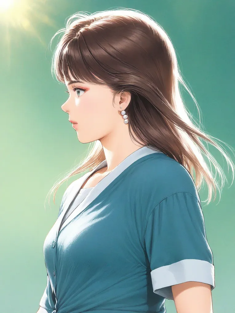 Traditional Painting Media,Girl,Style Boost,LoRA,SDXL