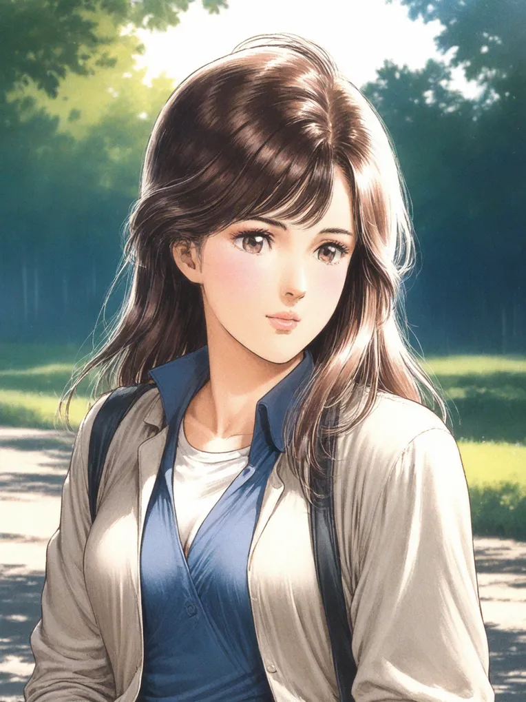 Traditional Painting Media,Girl,Style Boost,LoRA,SDXL