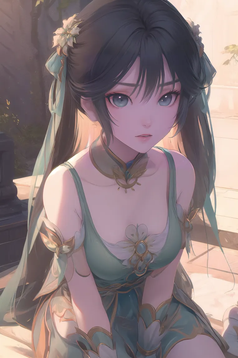 CGI style,Anime Character,Girl,LoRA,SD 1.5