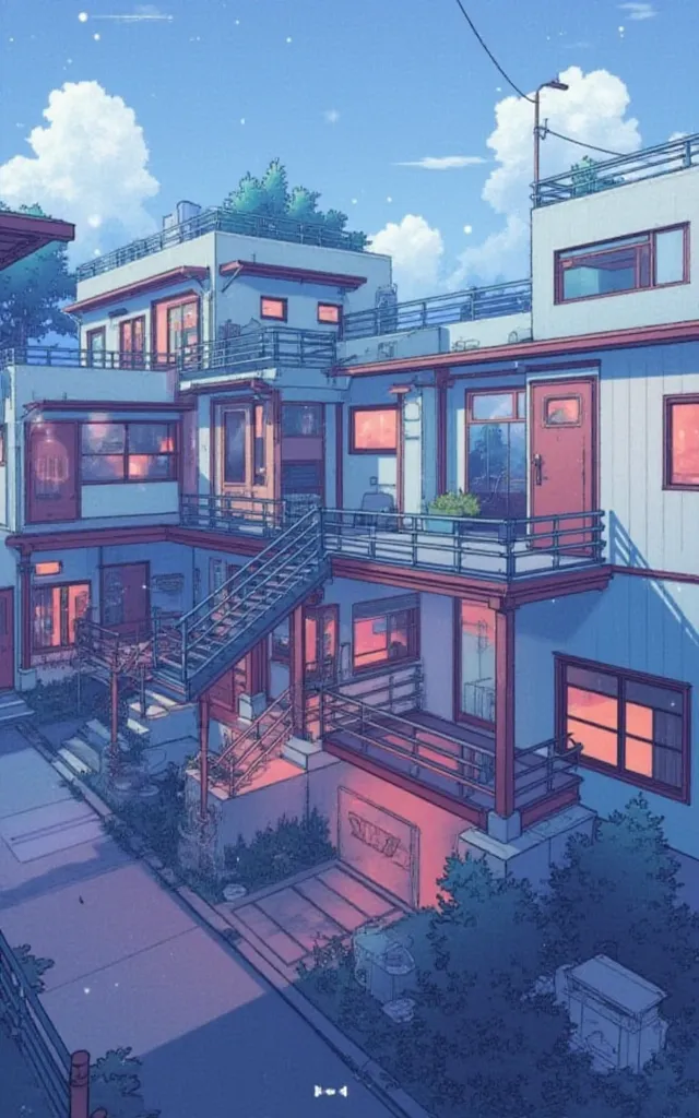 Anime Style,Building,Style Boost,LoRA,FLUX.1