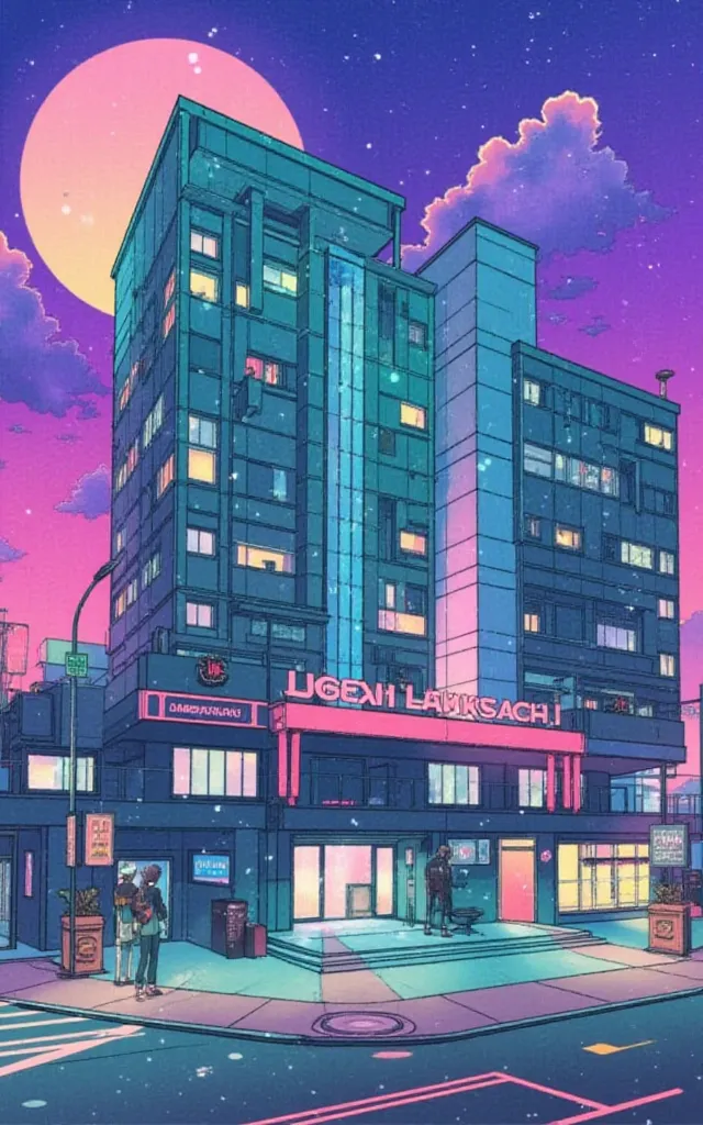 Anime Style,Building,Style Boost,LoRA,FLUX.1